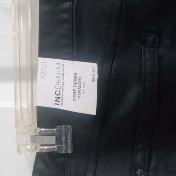 INC mid-rise straight leg pants. - Picture 5 of 7